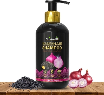 Picture of Phillauri Red Onion Black Seed Oil Shampoo - 300ml (India)