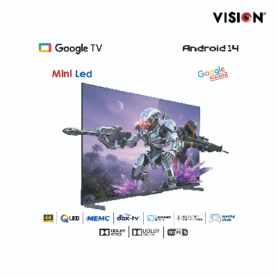 Picture of Vision 75” Mini QLED Google TV 4K MX6 Galaxy Ultra