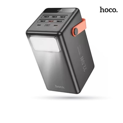 Picture of HOCO MMJ-20 PD 20W Fast Charging 100000mAh (1 Lakh mAh) Power Bank With Flash Light Portable Charging Station With 14 Days Free Return & 3 Months Warranty