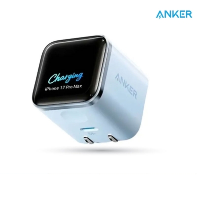 Picture of Anker Nano A121D 45W Fast Charging GaN Charger Adapter with Smart Display