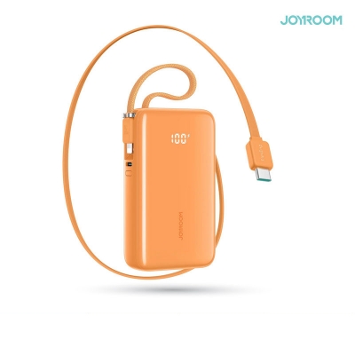 Picture of JOYROOM JR-PR2L 35W Mini 10000mAh Power Bank with Built-in Retractable Type-C Cable + Lightning Cable