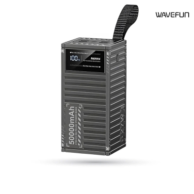 Picture of REMAX RPP-161 Container Series PD27W+ QC22.5W Fast Charging 50000mAh Power Bank - Black