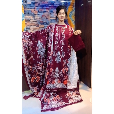 Picture of Premium Floral Cotton Three Piece Set