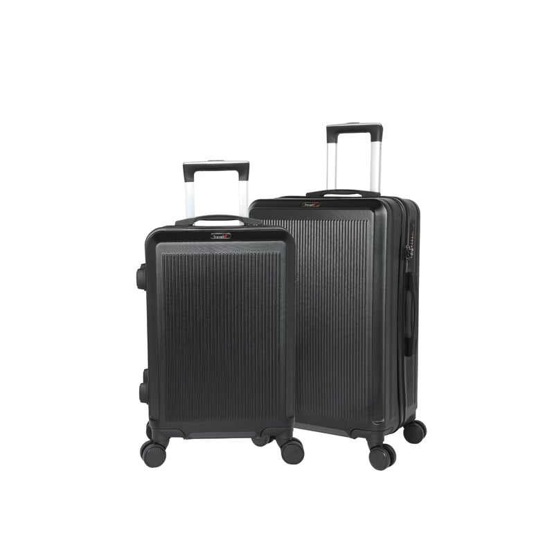 Picture of Travello 20 & 24 Inch Royal Zipper Black