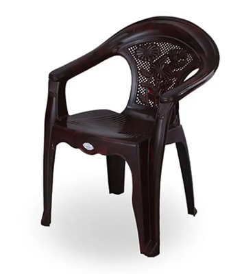 Picture of Garden Chair (Net Flower) - Rose Wood