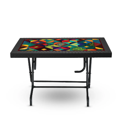 Picture of Caino Dinner Table 6 Seat S/L Print Nexus-Black