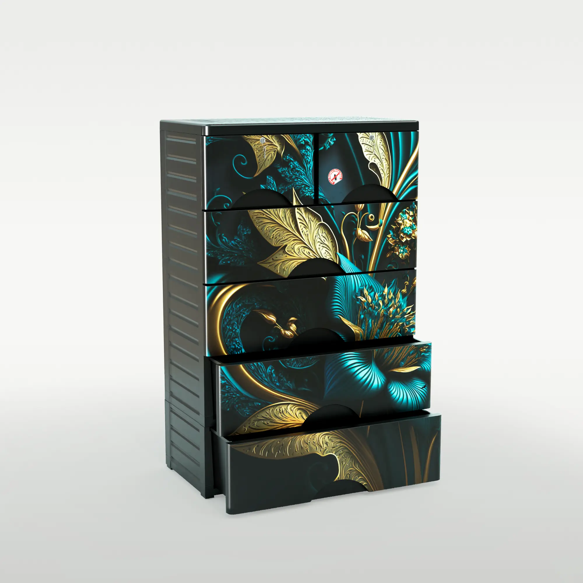 Picture of RFL Wardrobe Double 5D KD Elegant- Nilima