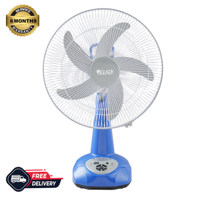 Picture of Click Rechargeable Table Fan-Blue