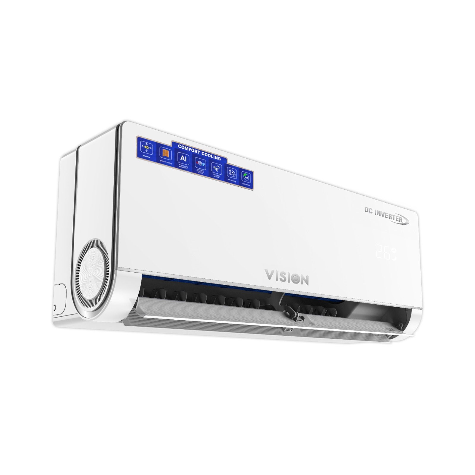 Picture of VISION 2 Ton Split Type Inverter Air Conditioner (VSN-24KINV-AromaCool) White
