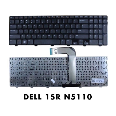 Picture of Laptop Keyboard For DeII Inspiron 15R N5110 Keyboard (Black)