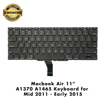 Picture of MakBook Keyboard For Air 11 " A1370 A1465 US Keyboard for 2011-2015 (Black)