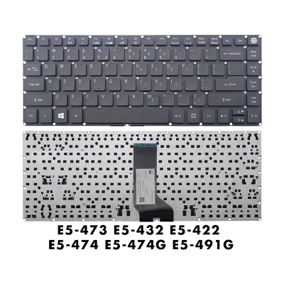 Picture of Acer Aspire Laptop Keyboard For E5-422G E5-432G E5-473G E5-474G E5-491G Laptop Keyboard - Keyboard - Keyboard (Black)