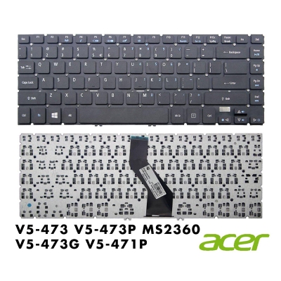 Picture of Laptop Keyboard For Acer Aspire V5-472 472G 472P V5-473 473G V5-473P V5-471P Laptop Keyboard (Black)