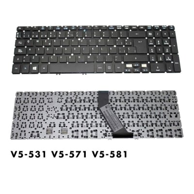 Picture of Acer Laptop Keyboard For Acer V5-531 V5-571 V5-581 Series Laptop Keyboard (Black)