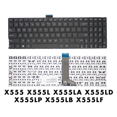 Picture of Asus Laptop Keyboard For Asus X555 X555L X555LA X555LD X555LN X555LP X555LB X555LF Laptop Keyboard (Black)
