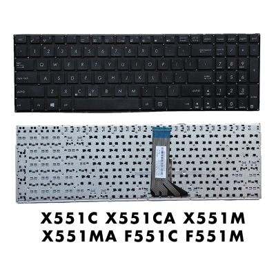 Picture of Asus Laptop Keyboard For Asus X551C X551CA X551M X551MA F551C F551M Laptop Keyboard (Black)
