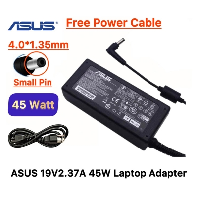 Picture of Asus Laptop Adapter For Asus S15 S510 S510U VivoBook S15 S533FA S513IA S530UA S532FA S512FA S530FA Series (19V-2.37A 45W 4.0mm*1.35mm) Slim AC Adapter 