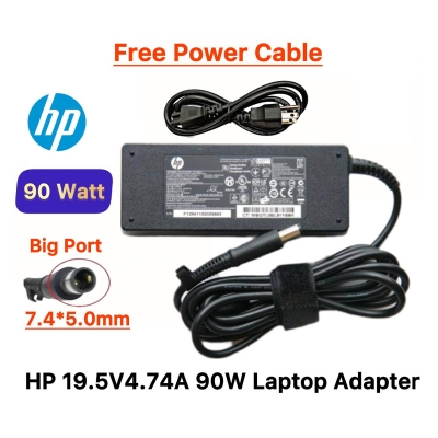 Picture of HP Laptop Adapter For HP ProBook 4440s 4535s 4530S 4540S 6470b 6475b 6570b Pavilion DV3 DV4 DV5 DV6 Series (19V-4.74A 90W 7.4*5.0mm) 