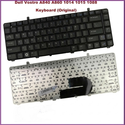 Picture of Laptop Keyboard For Dell_ Vostro A840 A860 1014 1410 1088 PP38L English black (Black)