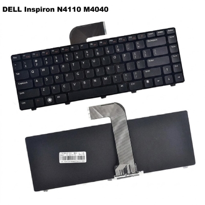 Picture of Laptop Keyboard For DeII Inspiron N4110 M4110 N4050 M4040 US Keyboard (Black)