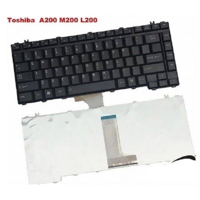 Picture of Laptop Keyboard For Toshiba L300 M300 M310 L317 L200 A305 L510 M501 M200 L300 L311 BLACK Laptop Keyboard (Black)