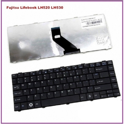 Picture of Laptop Keyboard For Fujitsu Lifebook Lh520 Lh530 Lh530G Series - Keyboard (Black)
