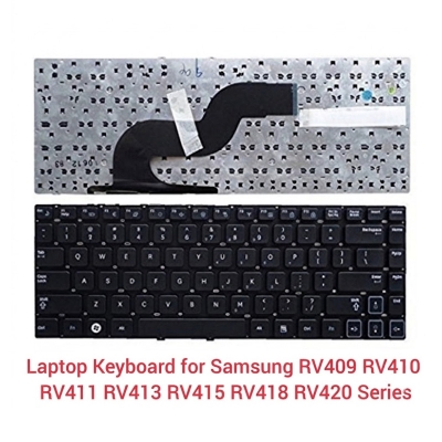 Picture of Laptop Keyboard For Samsung RV409 RV410 RV411 RV413 RV415 RV418 RV420 E3420 E3415 Series (Black)