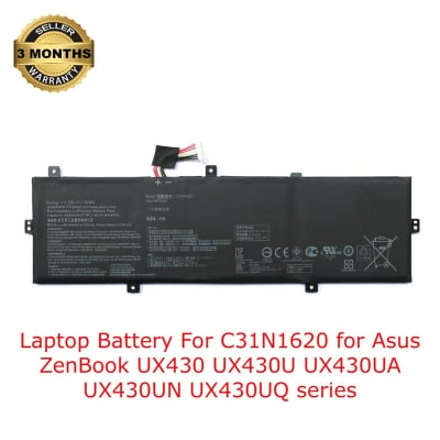 Picture of Laptop battery For C31N1620 Battery for Asus ZenBook UX430 UX430UA UX430UQ Series 