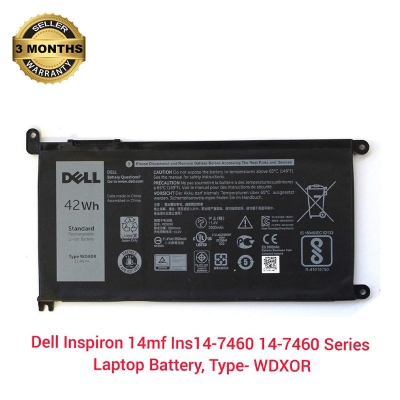 Picture of Laptop battery For WDXOR For Inspiron 13 7378 13 5000 5378 5368 15 7579 5567 5568 5578 7570 7569 Inspiron 5000 7000 17 5000 Series Laptop Battery 