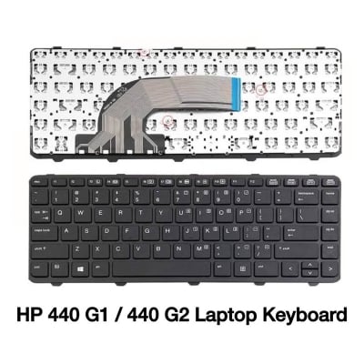 Picture of Laptop Keyboard For HP ProBook 430 G2 440 G0 440 G1 440 G2 445 G1 445 G2 640 G1 645 G1 Series Black - Keyboard - Keyboard - Keyboard (Black)