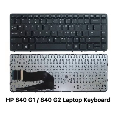 Picture of HP Laptop Keyboard For HP EliteBook 840 G1 850 G1 840 G2 850 G2 745 G1 750 G1 745 G2 750 G2 ZBook 14 Series Laptop Keyboard (Black)
