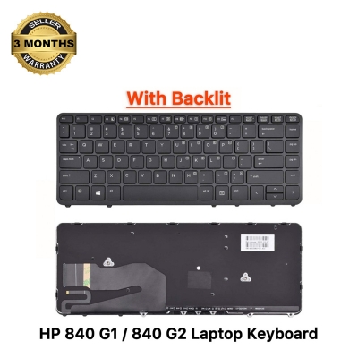 Picture of HP Laptop Keyboard For HP EliteBook 840 G2 850 G2 840 G1 850 G1 745 G1 750 G1 745 G2 750 G2 ZBook 14 Series Laptop Keyboard (With Backlit) (Black)
