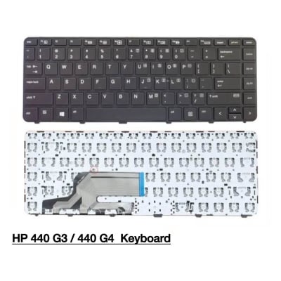 Picture of HP Laptop Keyboard For HP PROBOOK 430 G3, 430 G4, 440 G3, 440 G4, 445 G3, 640 G2, 645 G2 Series (Black)