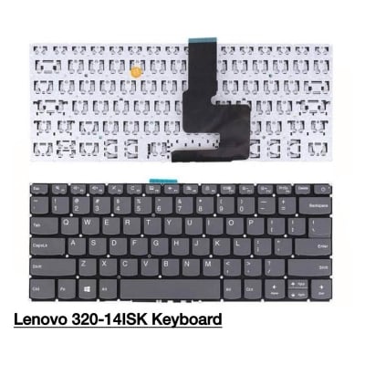 Picture of Laptop Keyboard For Lenovo_ IdeaPad 320-14ISK 320-14IKB 320S-14IKB 320-14AST Laptop Keyboard US (Grey)