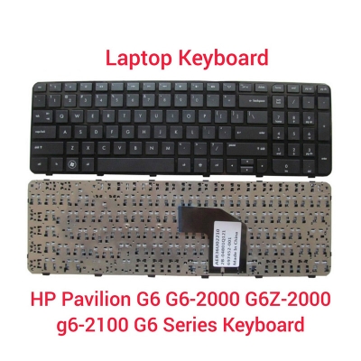 Picture of HP Laptop Keyboard For HP Pavilion G6-2000 G6-2100 G6-2200 G6-2300 series (Black)