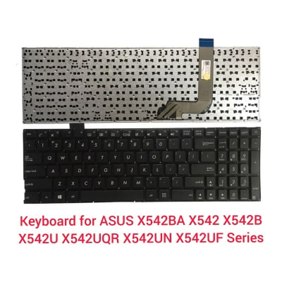 Picture of Asus Laptop Keyboard For Asus A542U A580 X542 X542UQ X542UR X542BA X542B X542U Laptop Keyboard US Layout (Black)