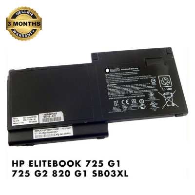 Picture of Laptop battery For HP EliteBook 720 G1, 720 G2, 725 G1, 725 G2, 820 G1, 820 G2 Series, PN: SBO3 SB03XL E7U25UT 