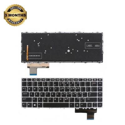 Picture of Laptop Keyboard For HP For EliteBook For Folio 9470M 9470 9480 9480M With Backlight (Black)