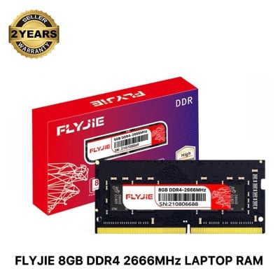 Picture of FLYJIE 8GB DDR4 2666Mhz PC4-21300 CL19 1.2V 260Pin SO-DIMM Laptop Notebook Ram Memory 