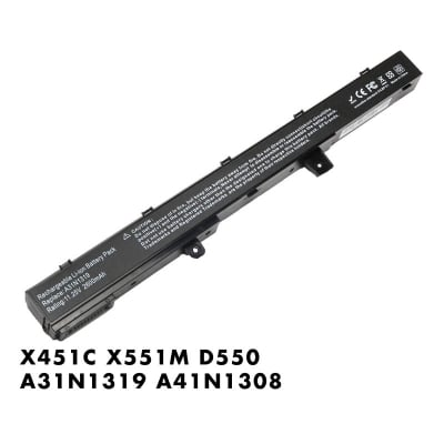 Picture of Asus Laptop Battery For Asus X451 X451C X451M X551 X551C X551M A31N1319 A41N1308 Laptop Battery 