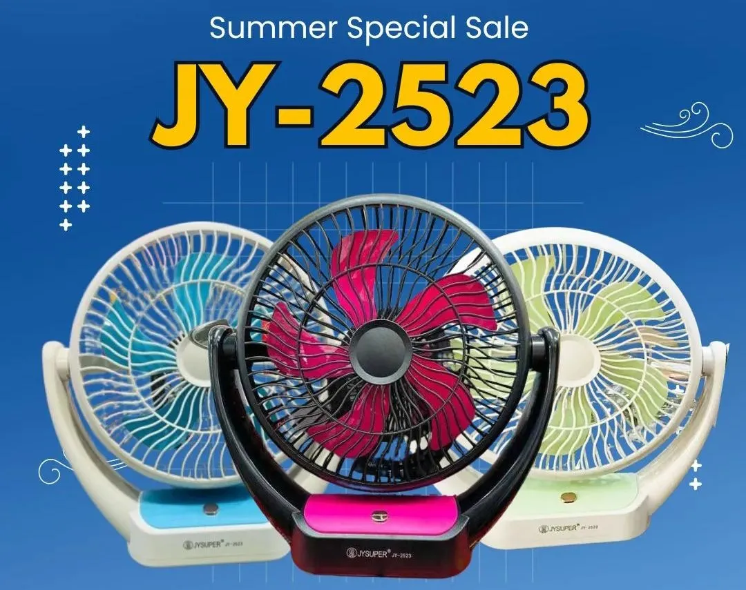 Picture of JY SUPER Rechargeable Desk Fan JY 2523