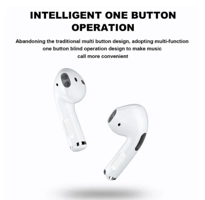 Picture of (New) Pro 4 TWS wireless Bluetooth headphones HD voice earphone waterproof headset in-ear earbuds with mic