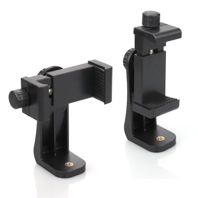 Picture of 360° Rotating Mobile Phone Holder Clip | Horizontal & Vertical Tripod Mount | Universal Smartphone Stand