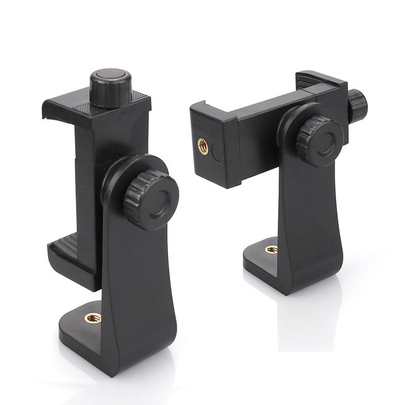 Picture of 360° Rotating Mobile Phone Holder Clip | Horizontal & Vertical Tripod Mount | Universal Smartphone Stand