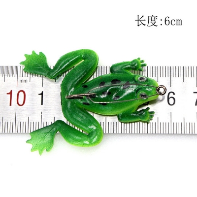 Picture of 2 pcs frog bait for fishing | Fishing Lure | frog Lure | Bang | Shol Fishing Lure | Floating Bait  Realistic Swimbait Topwater Frog Fishing Lure | Floating Bait, Artificial Sofish Fishing Lure for Pike, Trout, Saltwater, Freshwater Aznever