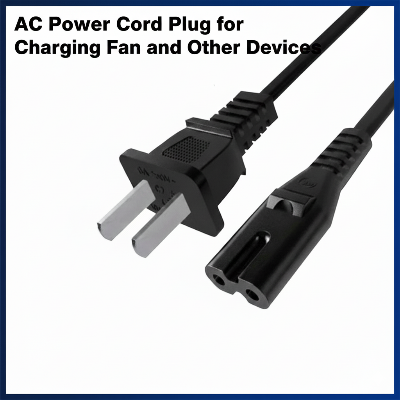 Picture of AC Power Cord Plug GB Plug Power Cable for Multiple devices Charging Fan Cable