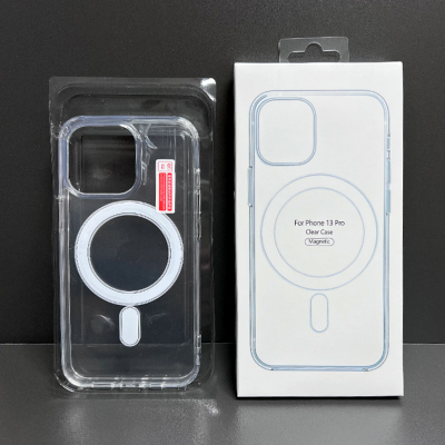 Picture of MagSafe Magnetic Transparent Acrylic Case for iPhone 17 / 17 Pro / 17 Pro Max / 17 Air – Hard Back Phone Cover  for  best protection and perfromance.