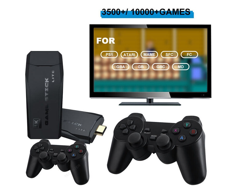 Picture of Premium Quality - M8 Game Stick Gamebox Retro Game console 10000 Games - Signifying Quality