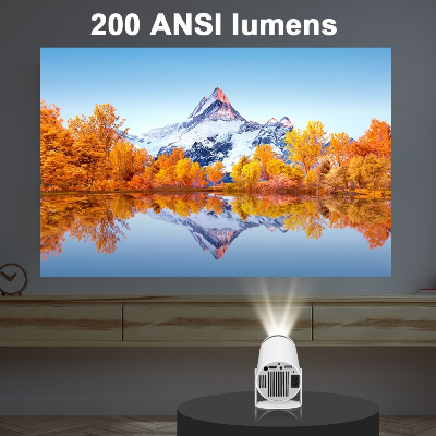 Picture of HY300PRO Android Smart Projector 4K Home Theatre WiFi Bluetooth portable Projector Price in Bangleadesh