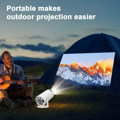 Picture of HY300PRO Android Smart Projector 4K Home Theatre WiFi Bluetooth portable Projector Price in Bangleadesh
